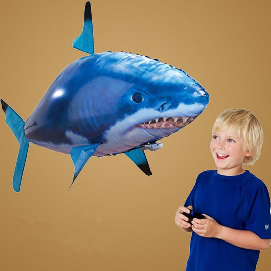 Remote Control Shark Toy Airplanes Balloons