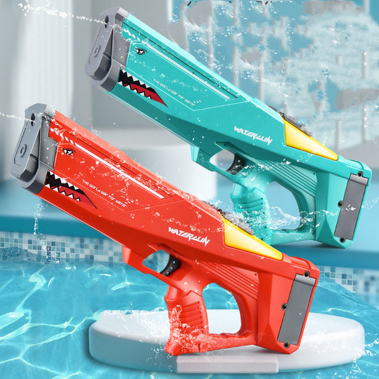 Automatic Electric Water Gun Toys Shark High Pressure Outdoor